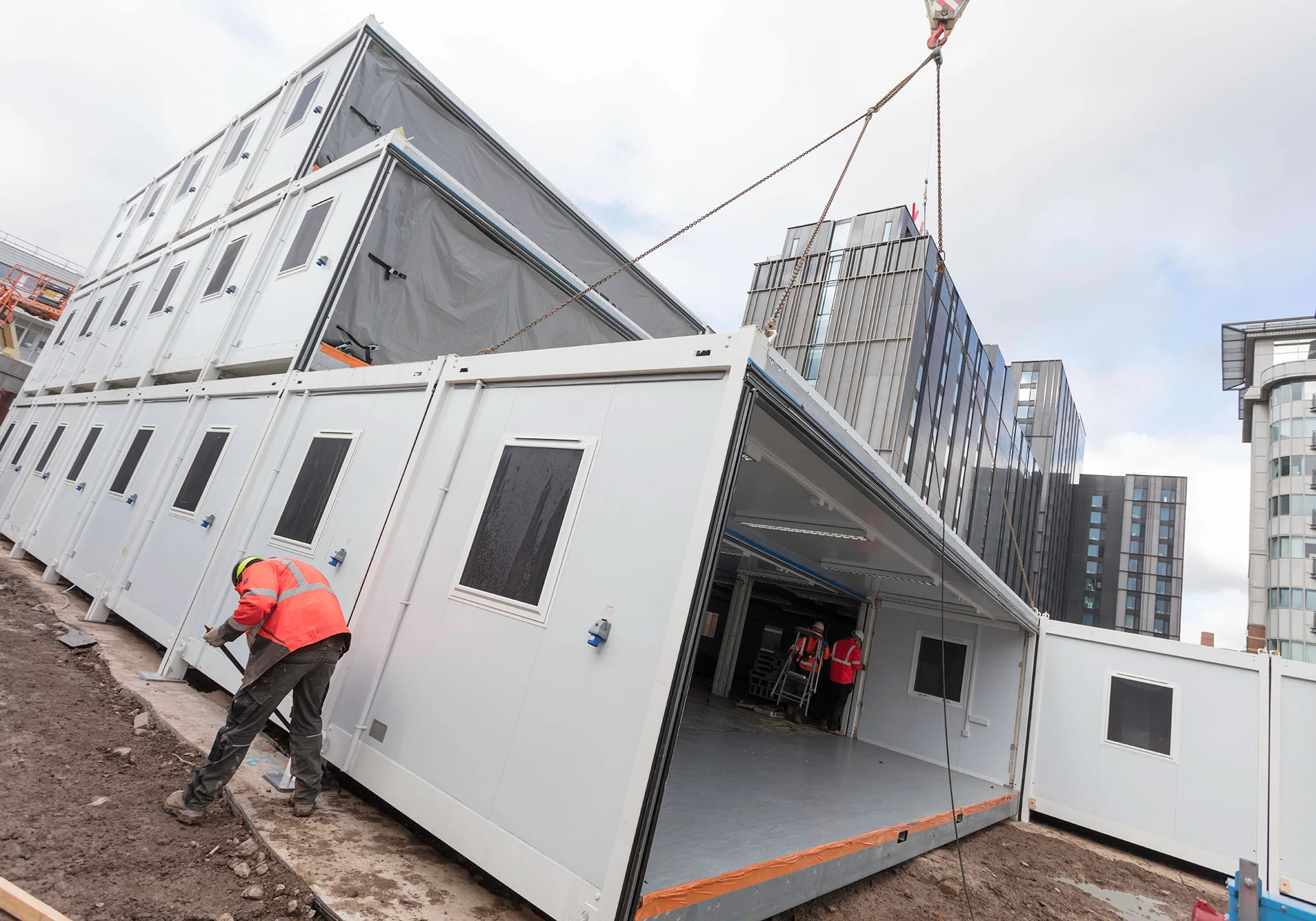 The Green Advantages of Modular Construction