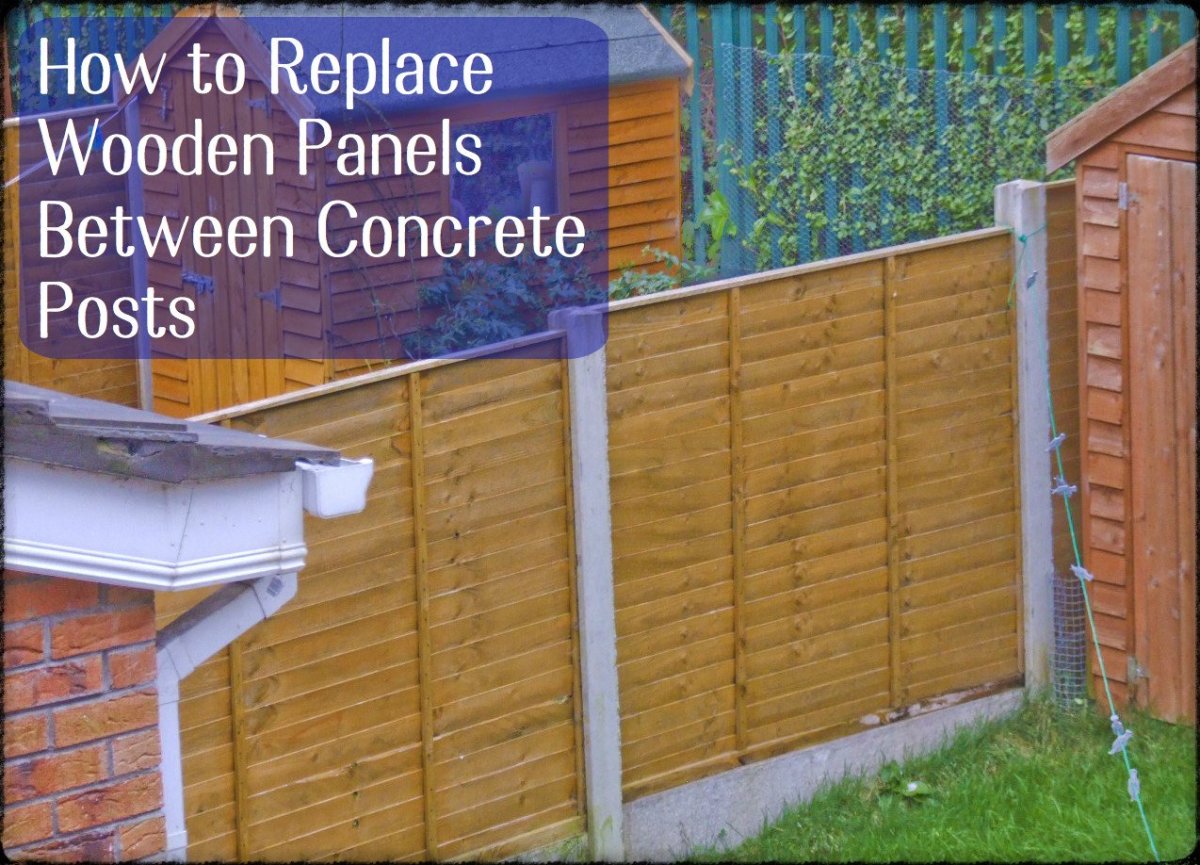 How to Remove and Replace Wood Fence Panels